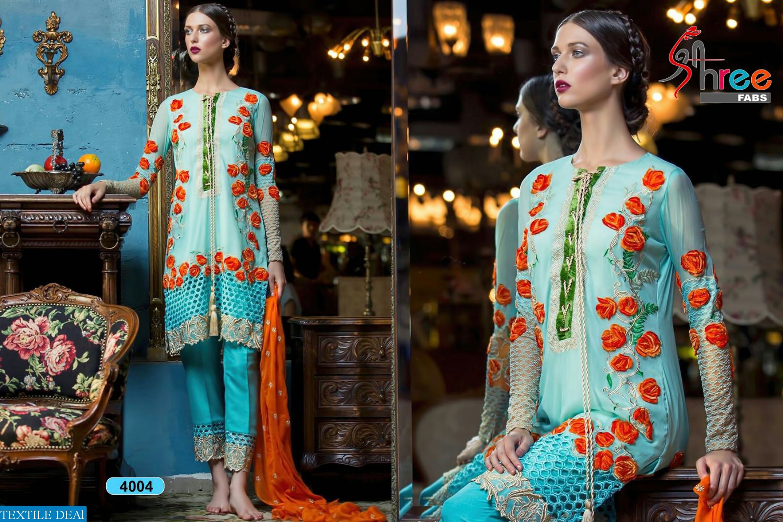 Decent-3 pakistani Suits